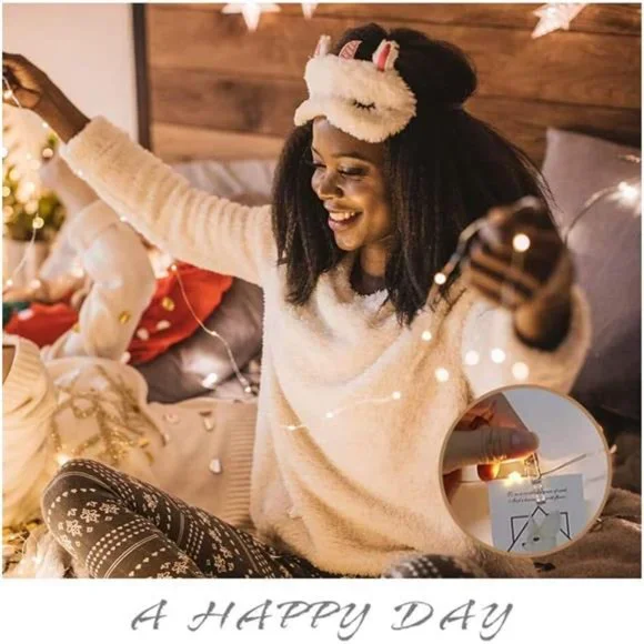 Photo Clip String Light - 33Ft 100LED Fairy Lights with Clips for Pictures - Picture 6 of 7